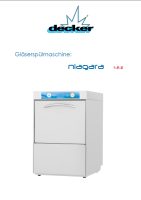 PDF-Download für Produktbeschreibung Gläserspülmaschine